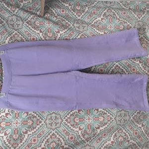 Curves High Quality Lavender Purple Sweats, Size M